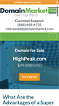 Mobile Screenshot of highpeak.com